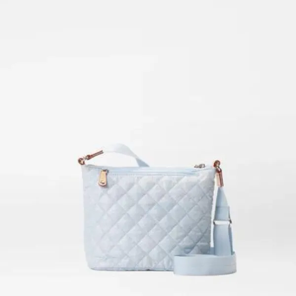 MZ Wallace Metro Scout Crossbody Deluxe in Chambray