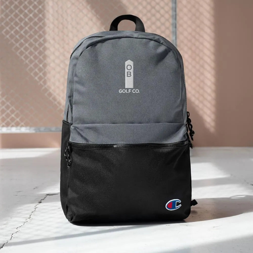 OB Golf Stake Embroidered Champion Backpack