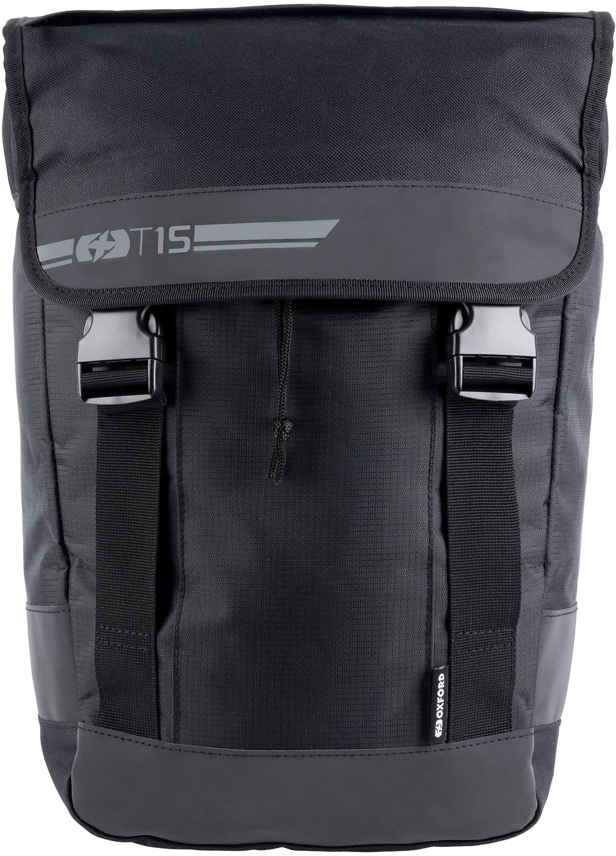 Oxford T15 QR 15L Pannier Bag - Black