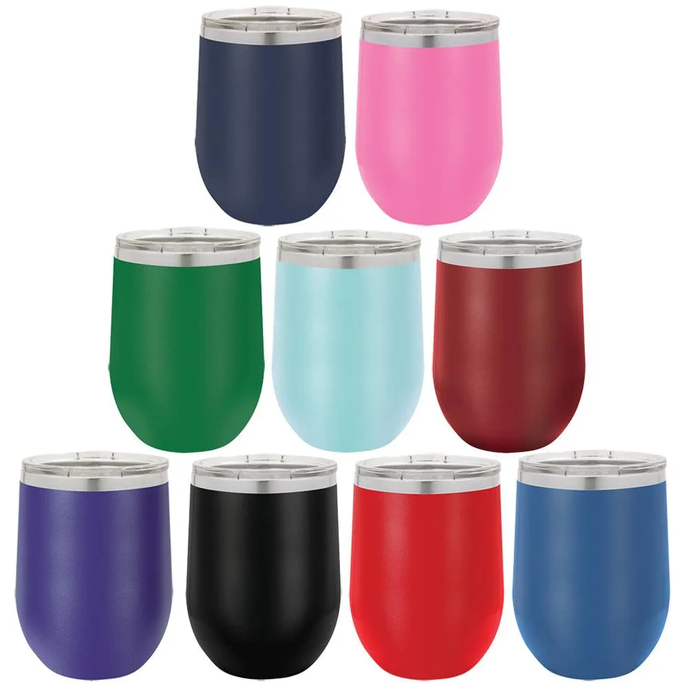 Personalized I Pair Well with Wine Engraved Wine Tumbler