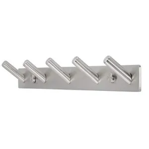 Protasm Modern Hook Hat Bath Towel Coat Hooks Robe Garment Rack Hanger Rail Holder, Screw Wall Mount Closet Clothing Bathroom Garage Home Storage Organization