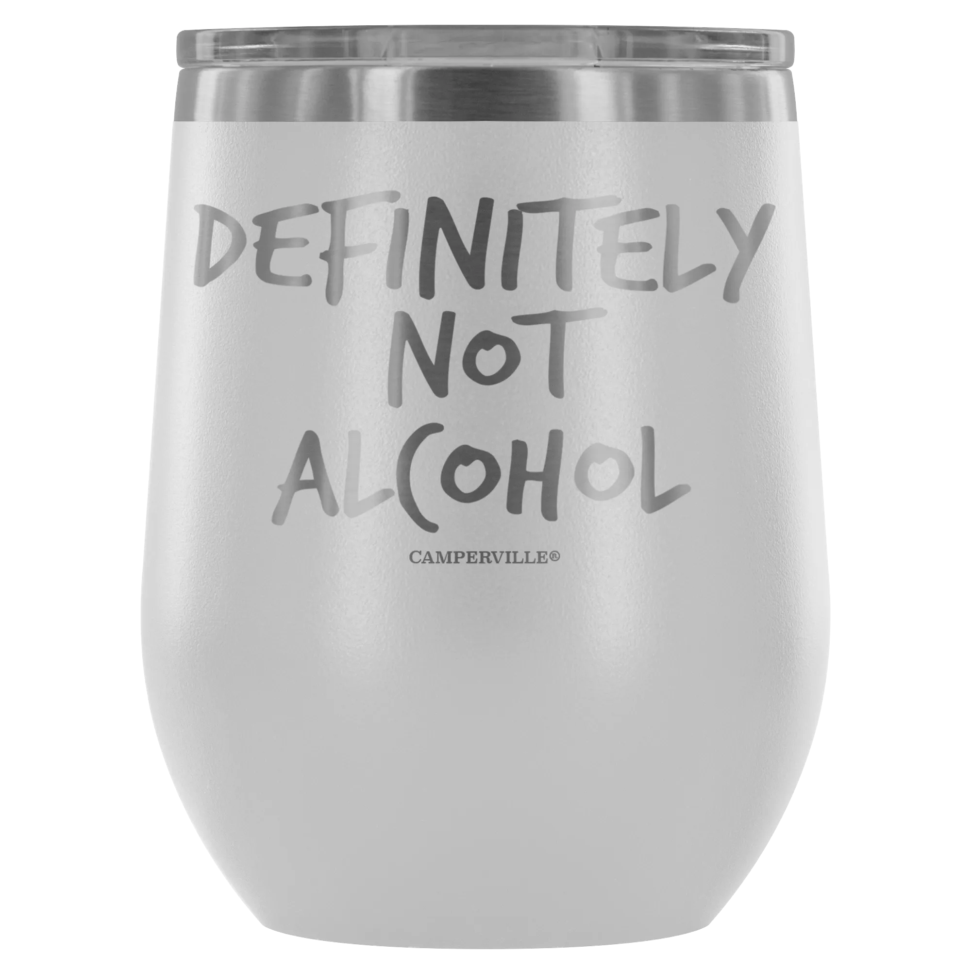 "Definitely Not Wine" - Stemless Wine Cup