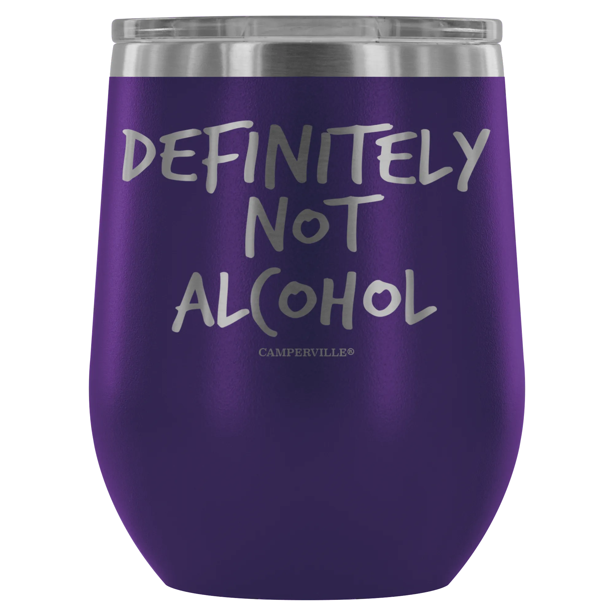"Definitely Not Wine" - Stemless Wine Cup