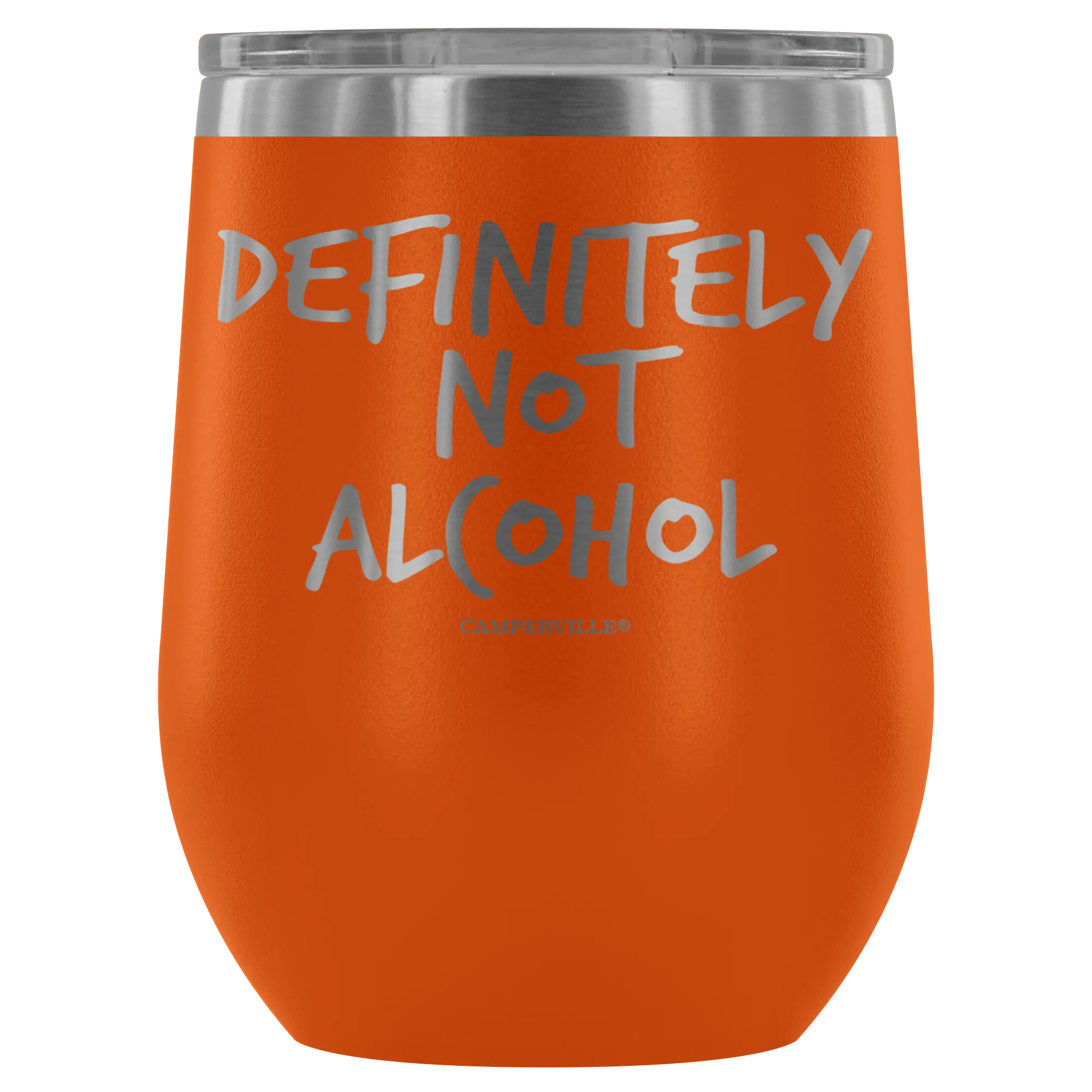 "Definitely Not Wine" - Stemless Wine Cup