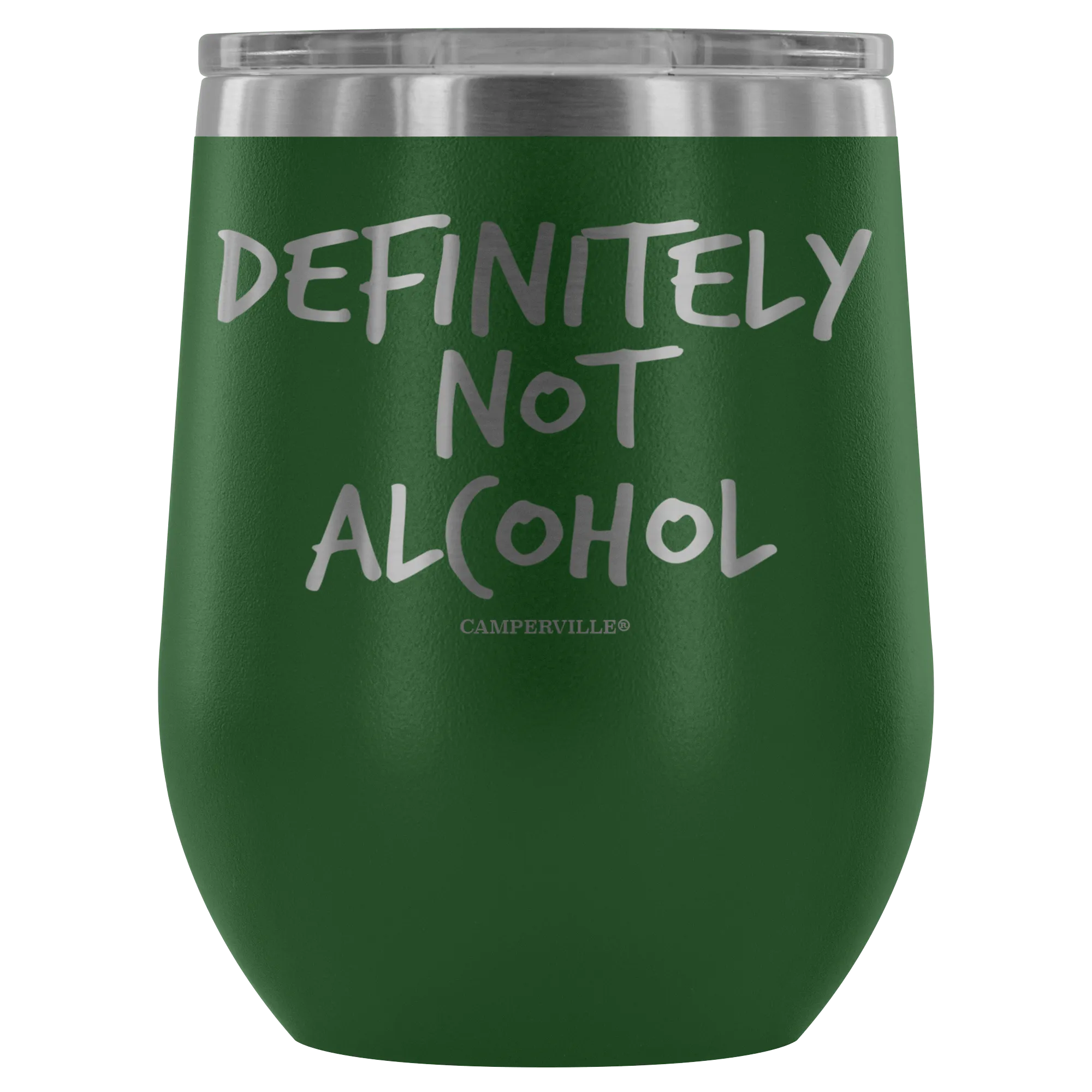 "Definitely Not Wine" - Stemless Wine Cup