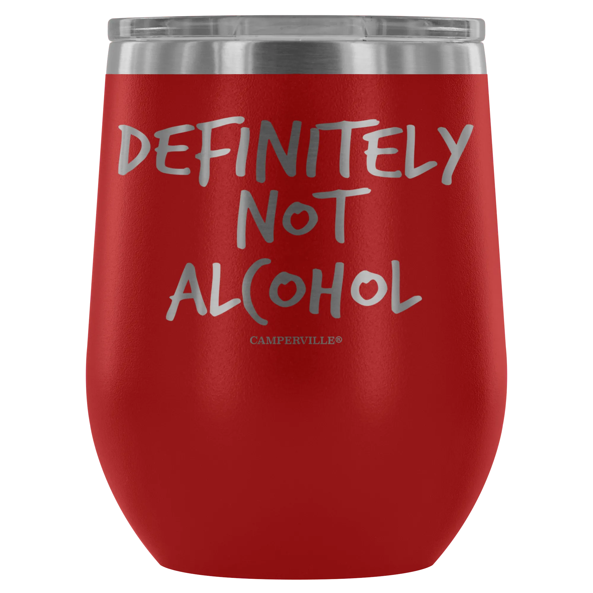 "Definitely Not Wine" - Stemless Wine Cup