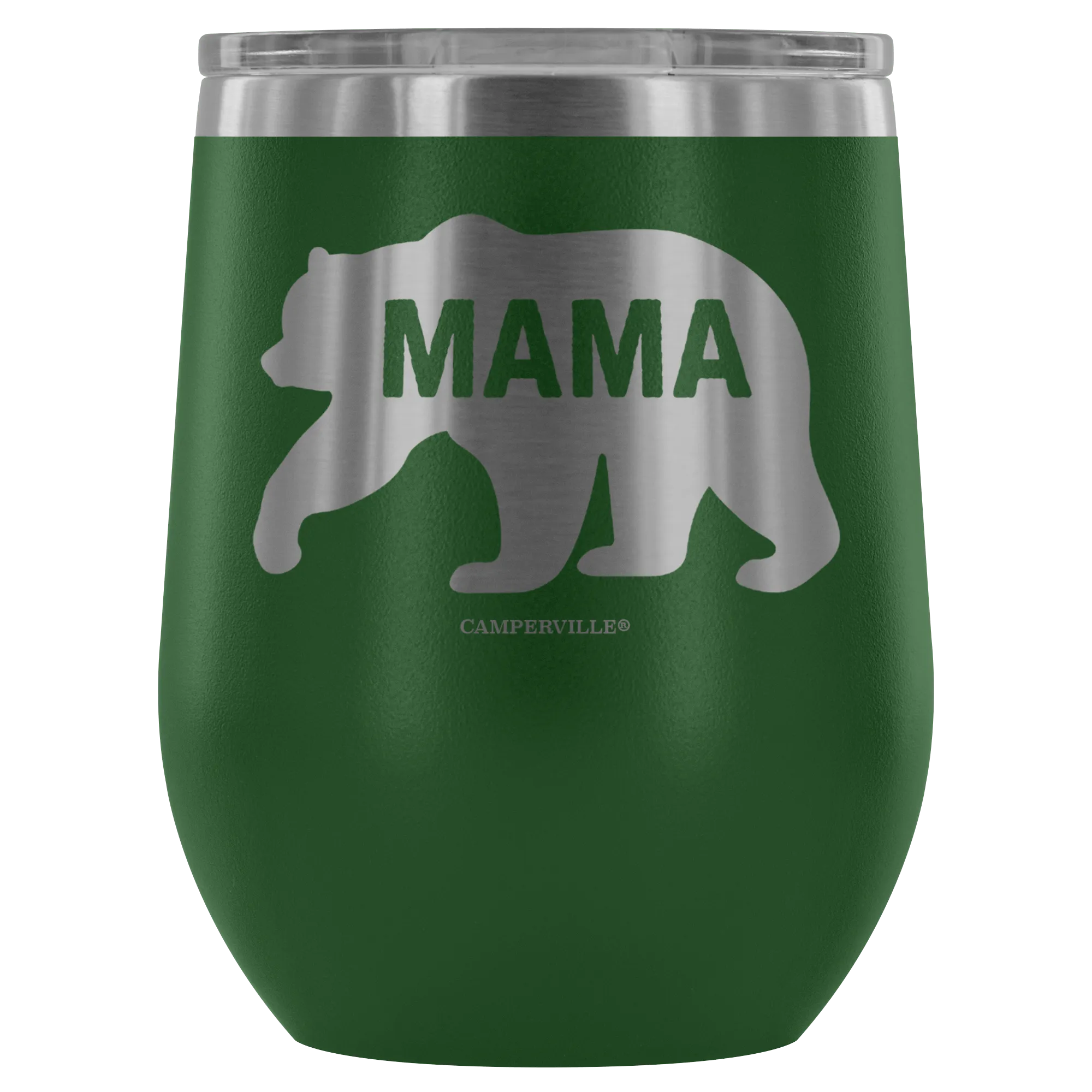 "Mama Bear" - Stemless Wine Cup