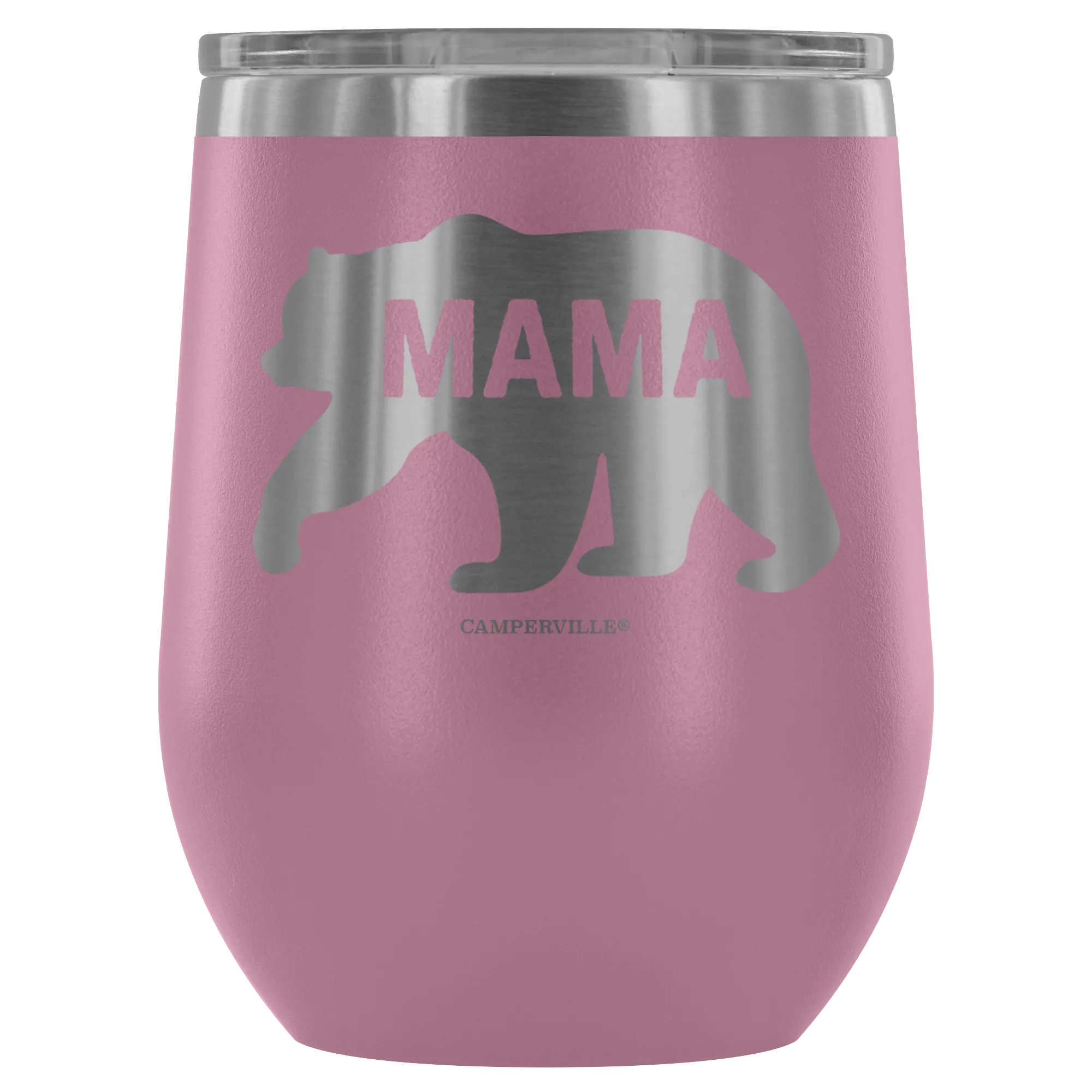 "Mama Bear" - Stemless Wine Cup