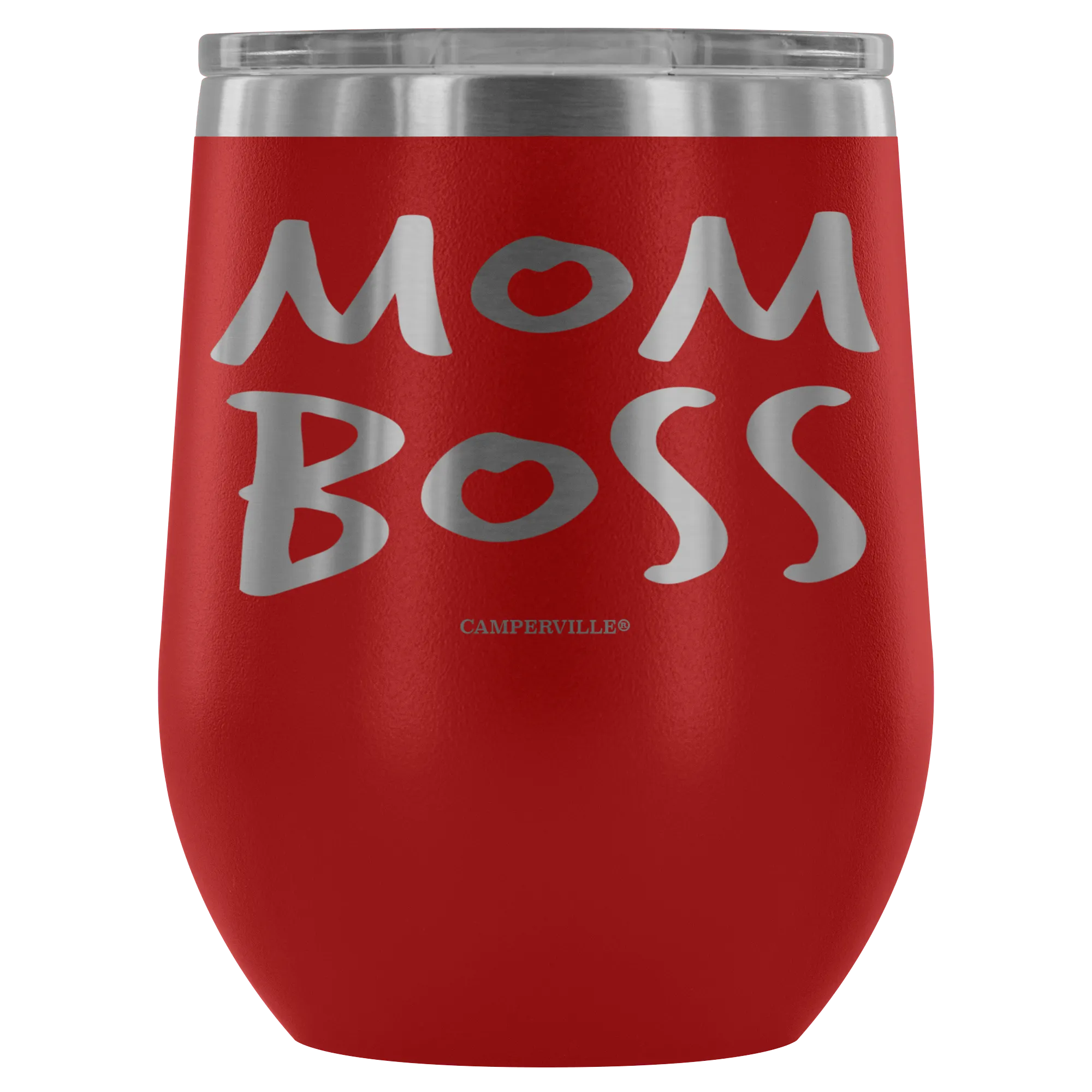 "Mom Boss" Stemless Wine Cup