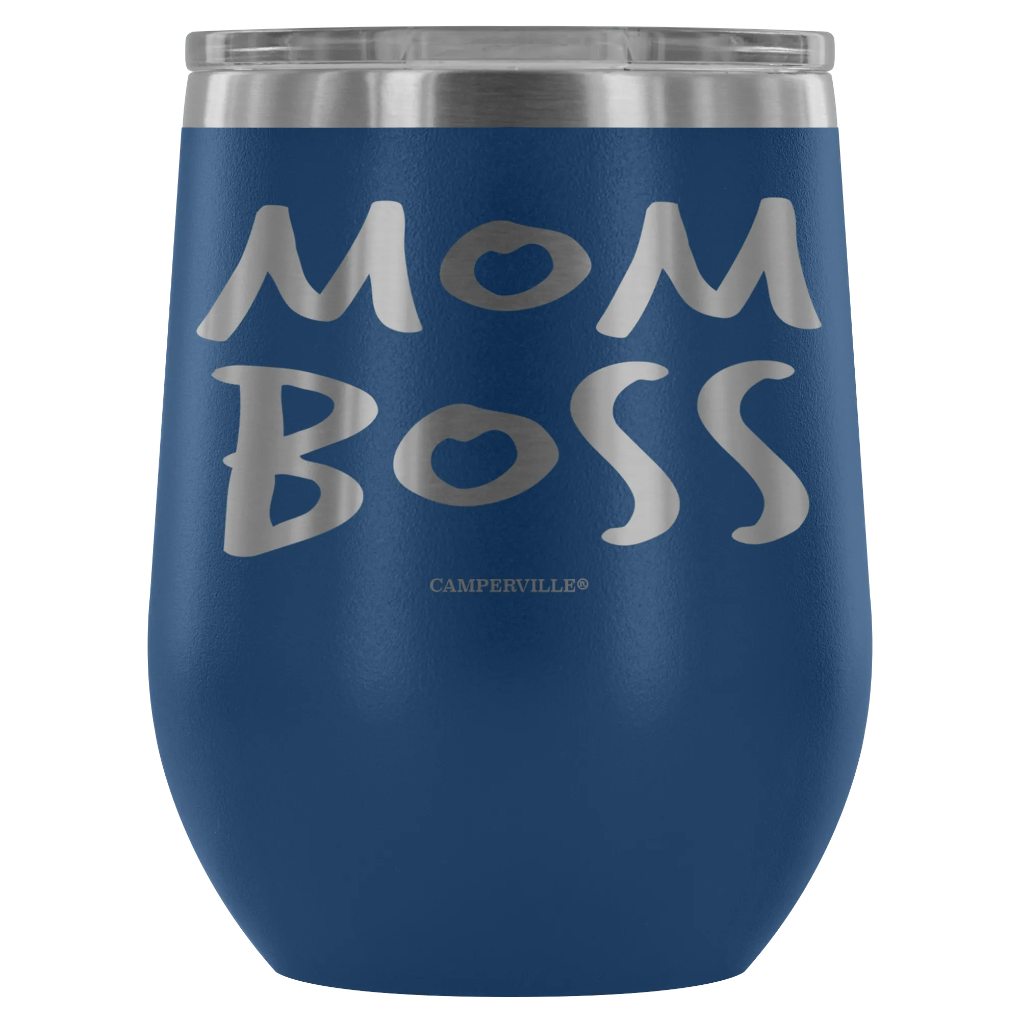 "Mom Boss" Stemless Wine Cup