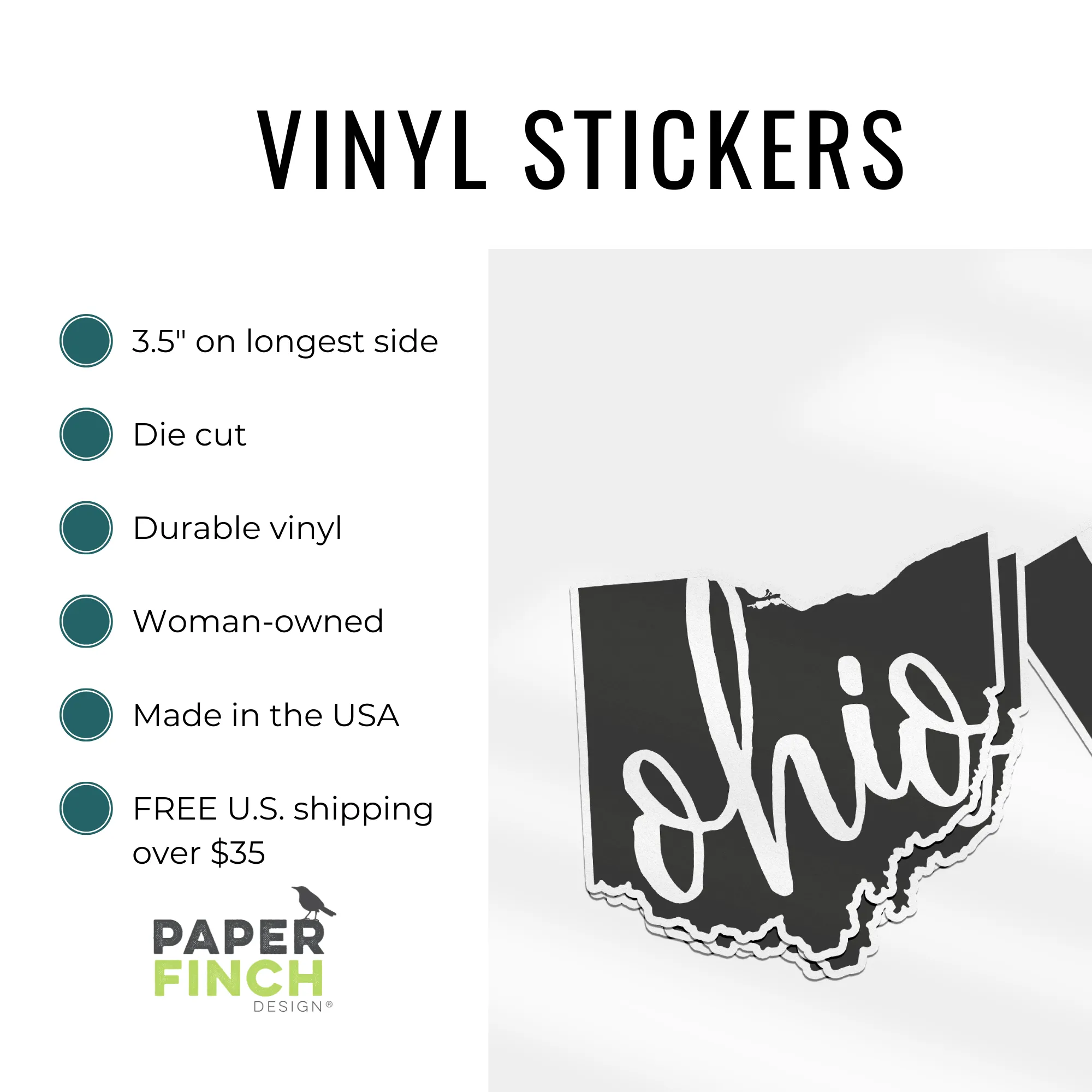 "Surf's Up" Vinyl Die Cut Sticker | Good Vibrations Collection