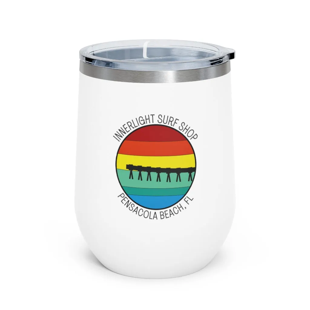 Retro Pier 12oz Insulated Wine Tumbler