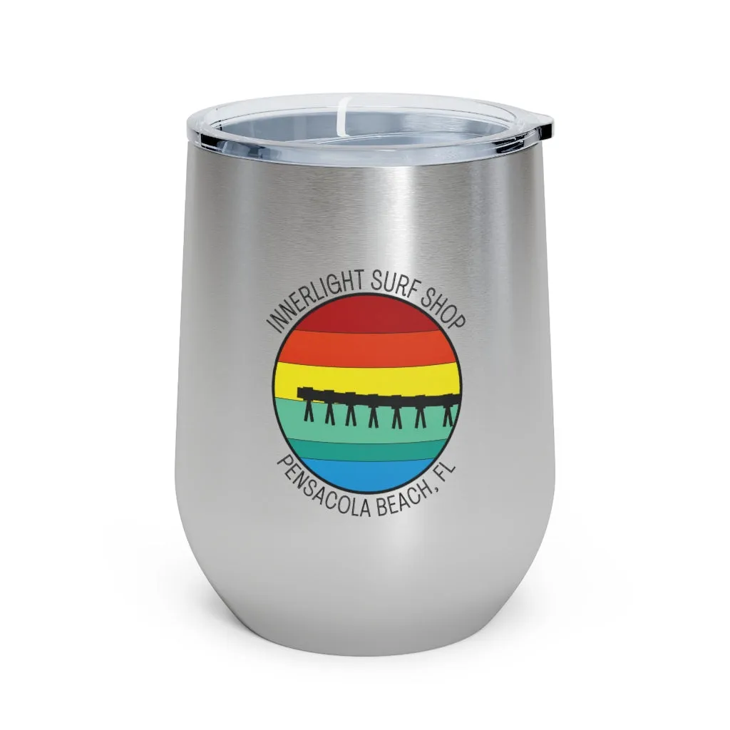 Retro Pier 12oz Insulated Wine Tumbler
