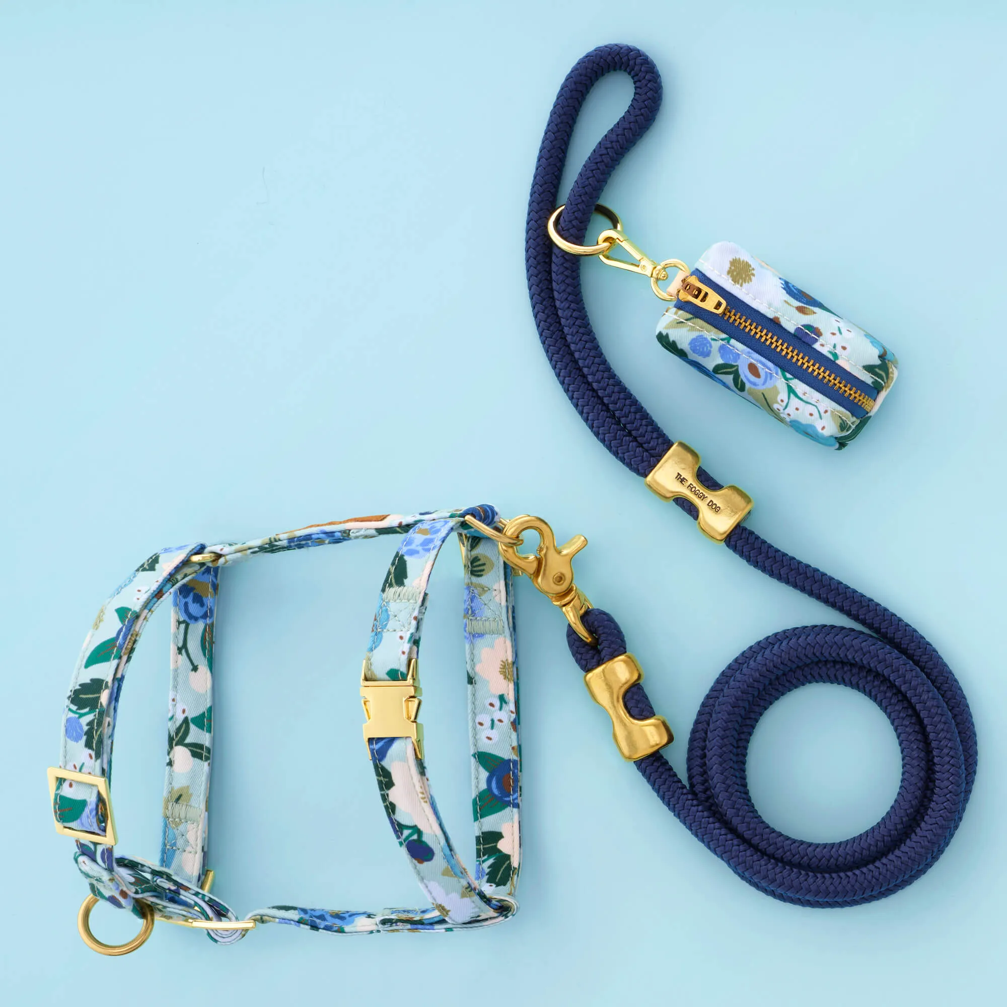Rifle Paper Co. x TFD Vintage Blossom Harness Walk Set