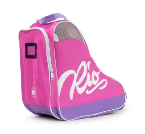 Rio Roller Script Skate Bag Pink/Lilac