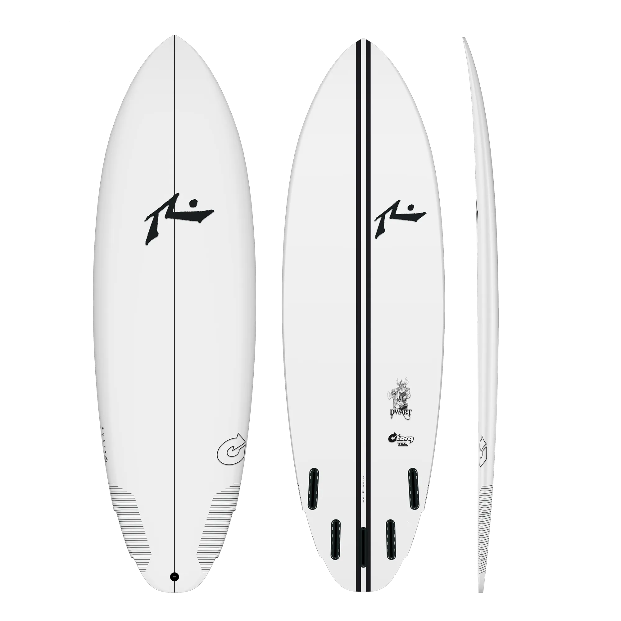 Rusty / Torq Dwart 6'2 Surfboard