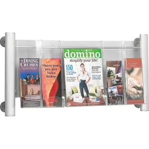 Safco Elegant Luxe Magazine Wall Rack