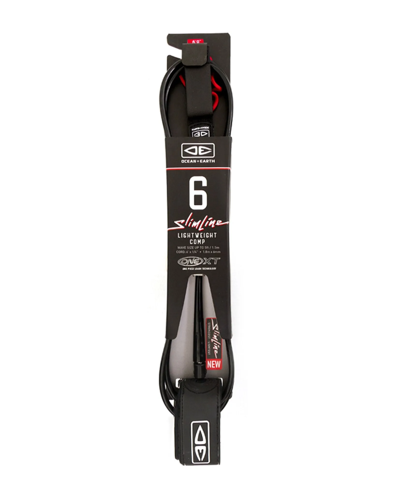 Slimline Lightweight Comp One-XT Leash - 6ft