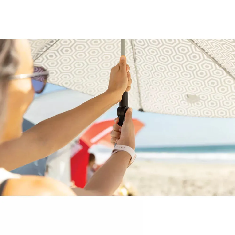 Sport-Brella Versa-Brella SPF 50  Adjustable Umbrella with Universal Clamp, R... - display_model