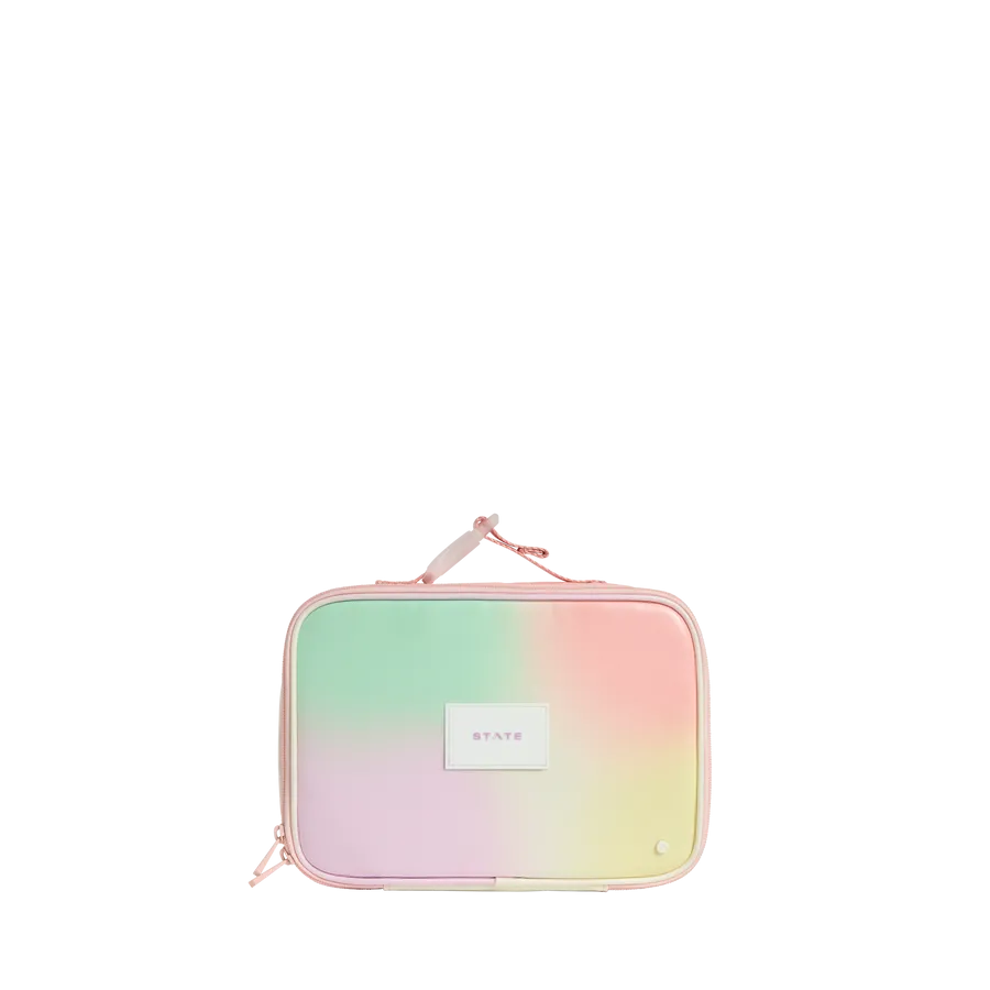 State Bags Rodgers Lunch Box - Tie Dye Patchwork