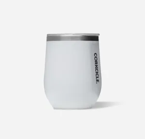 Stemless 12oz Gloss White