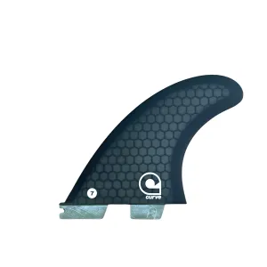 Surfboard Fins L Quad Dual Tab "II" - HEXCORE