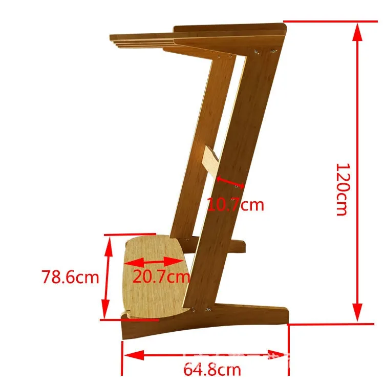 Surfboard Freestanding Rack - Vertical Quad Wooden - Pre-order Now!