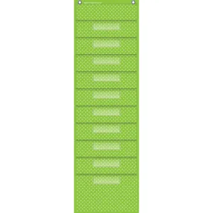 Teacher Created Resources Polka Dot Storage Pocket Chart