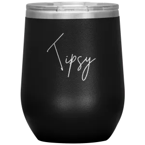 Tipsy Wine Tumbler