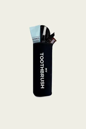 Toothbrush Travel Case in Black