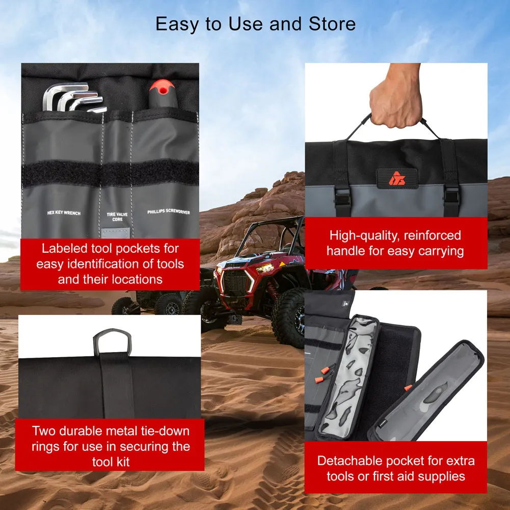 Tusk UTV Tool Roll Kit