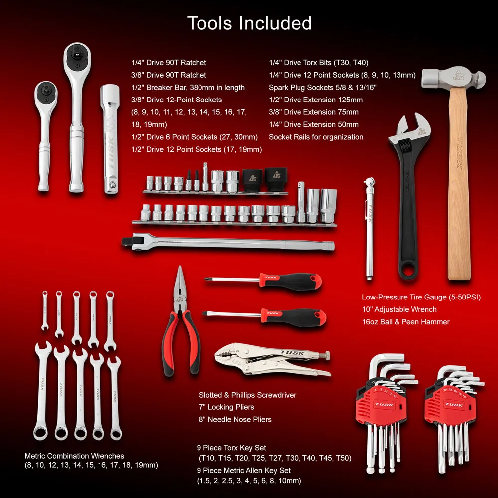 Tusk UTV Tool Roll Kit