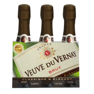 Veuve du Vernay Brut 3x200mL