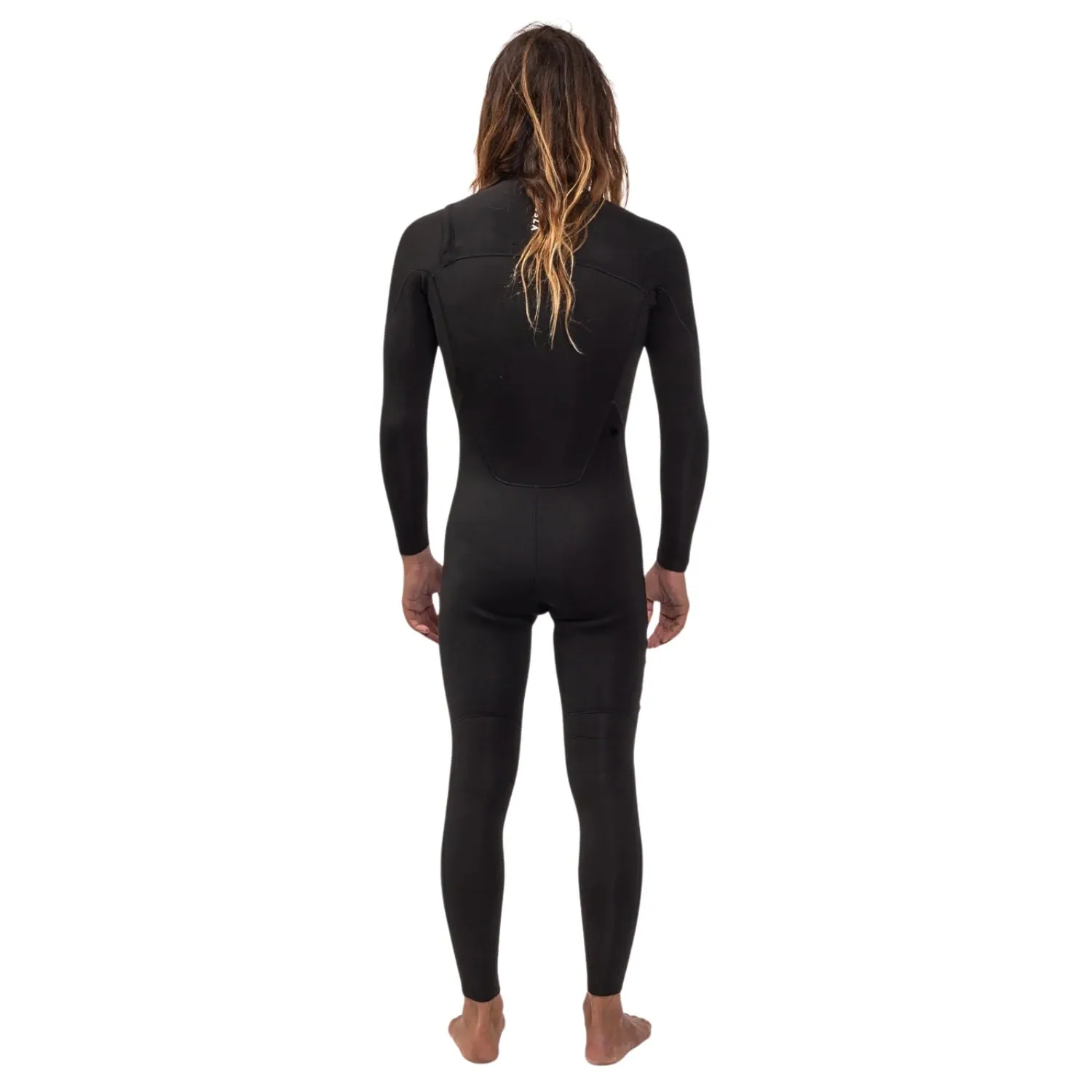 Vissla Mens 7 Seas 5/4mm Chest Zip Wetsuit - Black