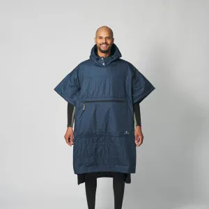 VOITED Original Outdoor Poncho for Surfing, Camping, Vanlife & Wild Swimming - Ocean Navy