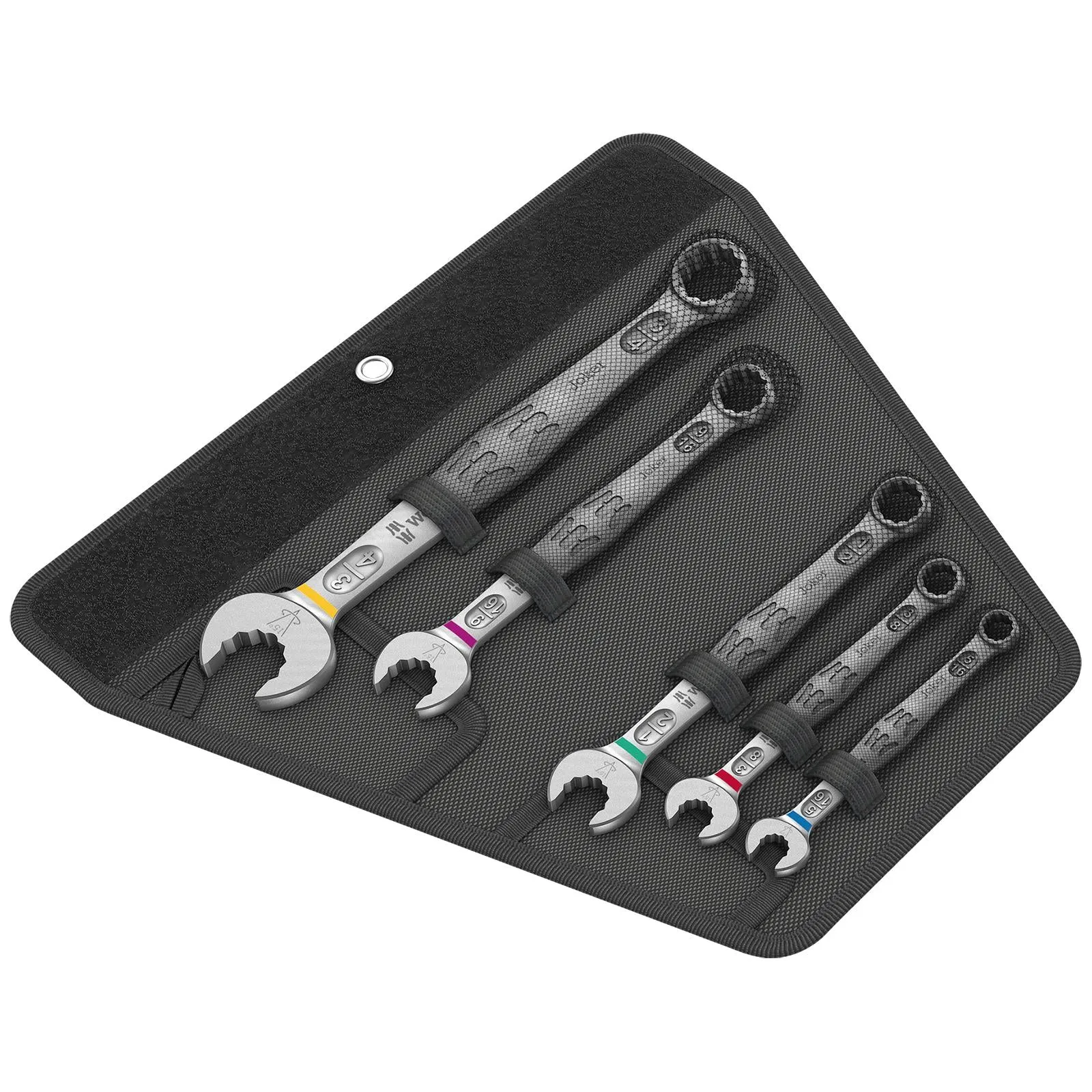 Wera 6003 Joker 5 Imperial Set 1 Combination Spanner Wrench 5 Piece 5/16"-3/4" in Case