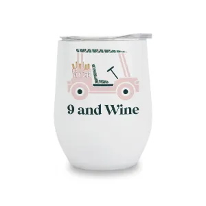 Wine Tumblers - 9 And Wine