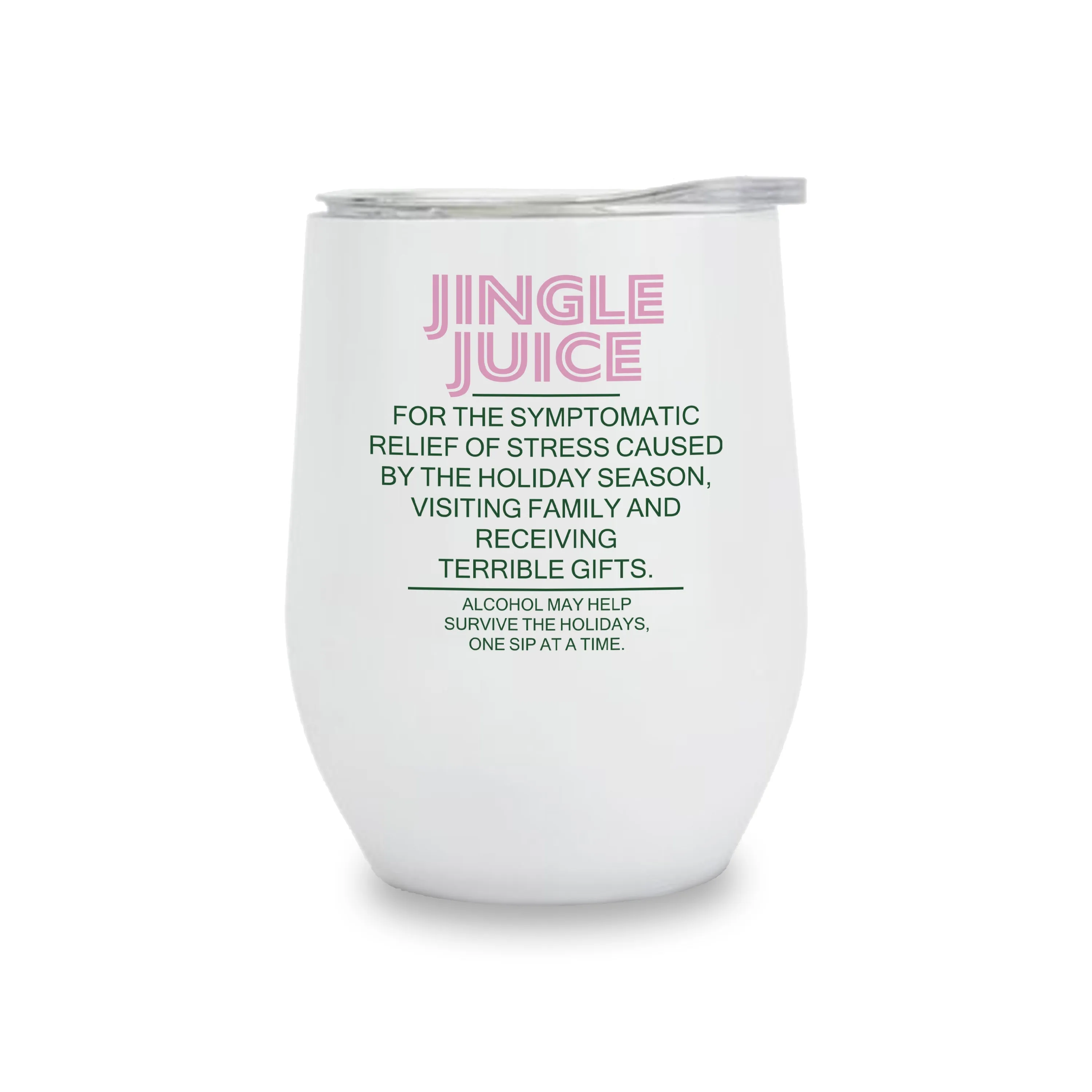 Wine Tumblers - Jingle Juice