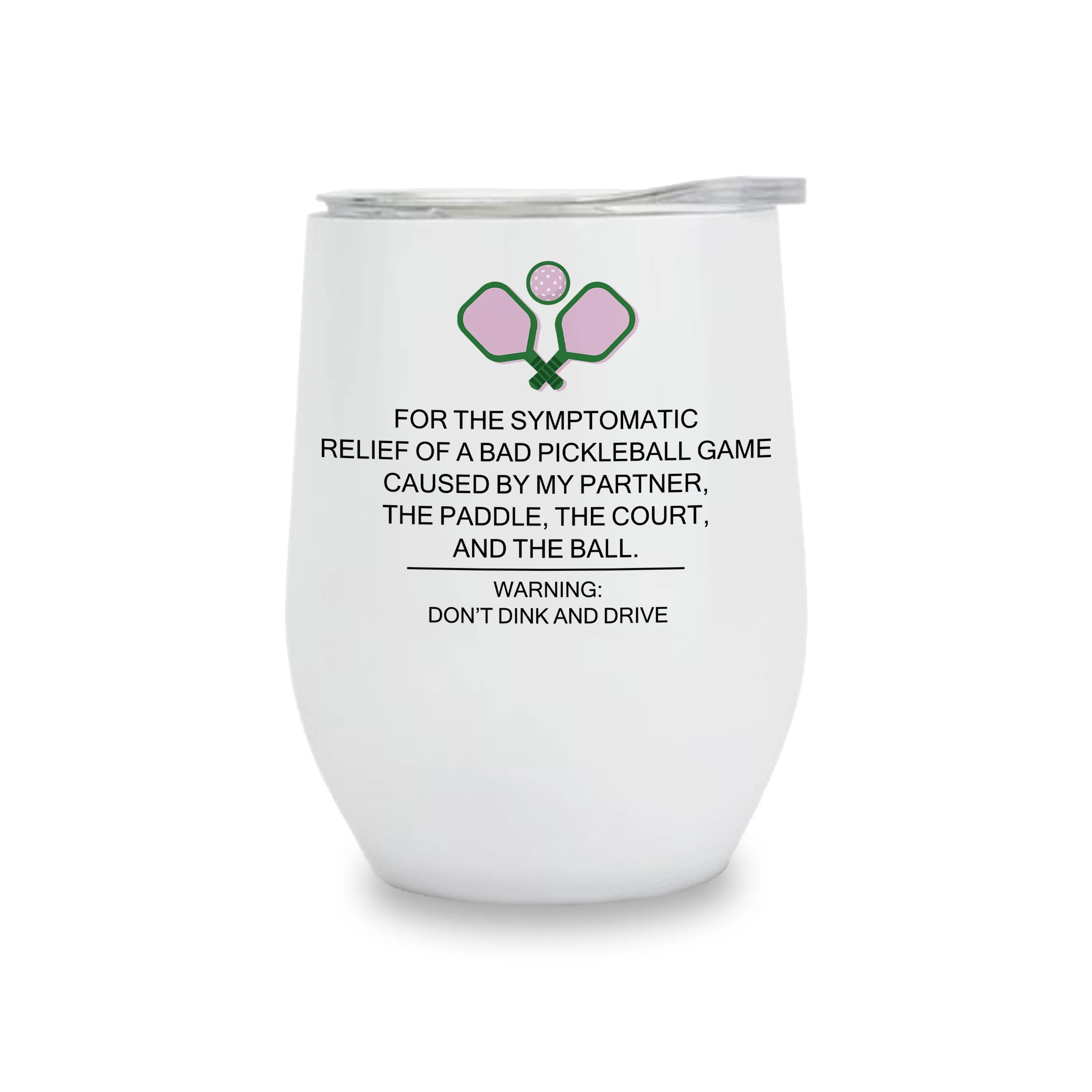 Wine Tumblers - Pickleball Relief