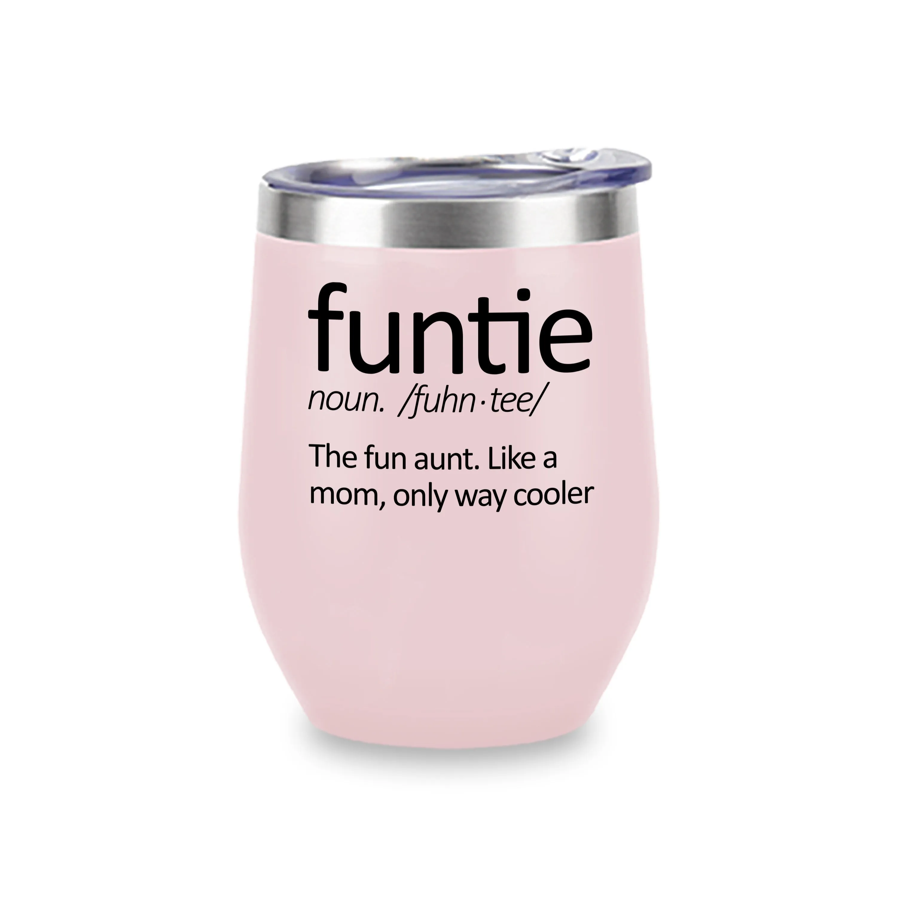 Wine Tumblers (Pink) - Funtie
