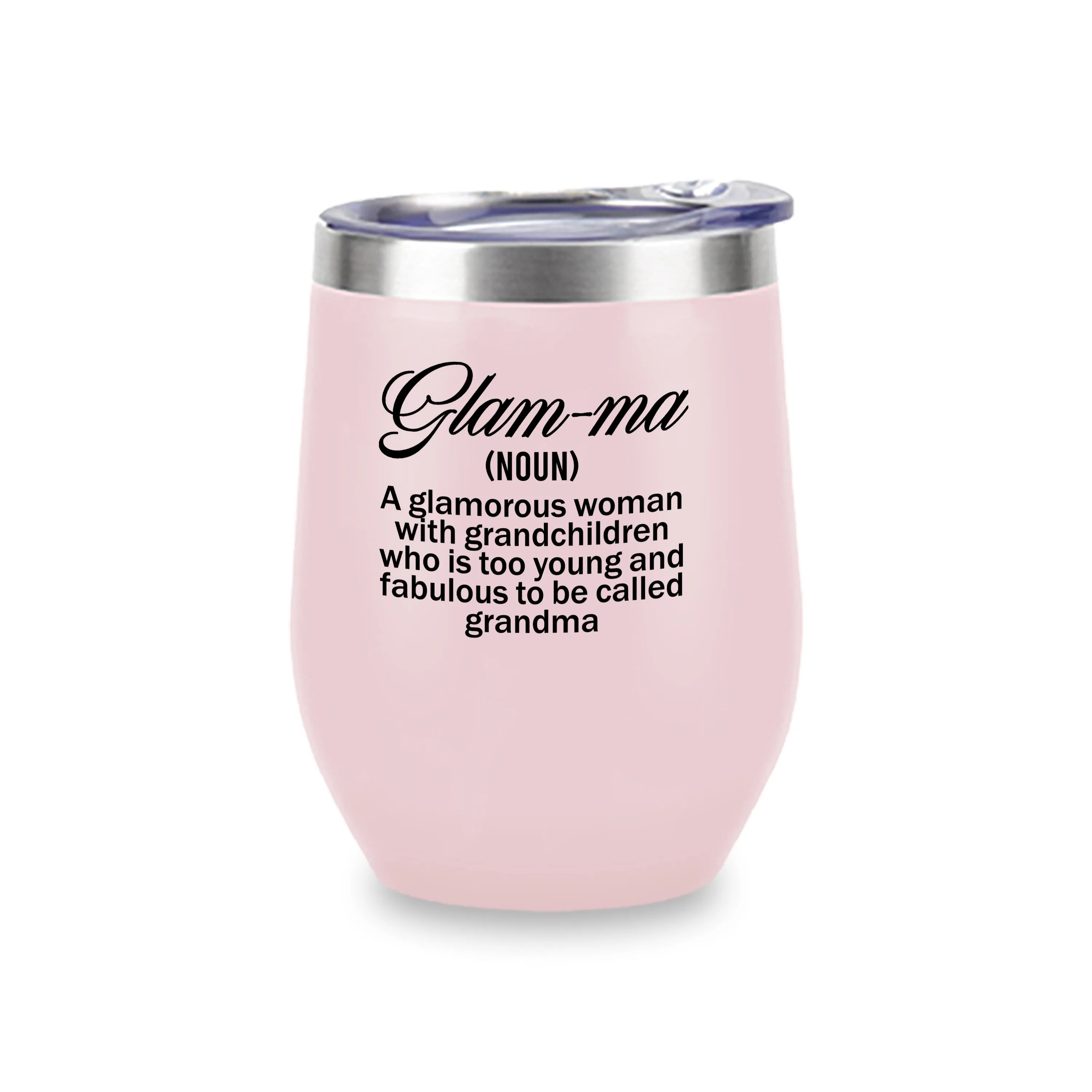 Wine Tumblers (Pink) - Glamma