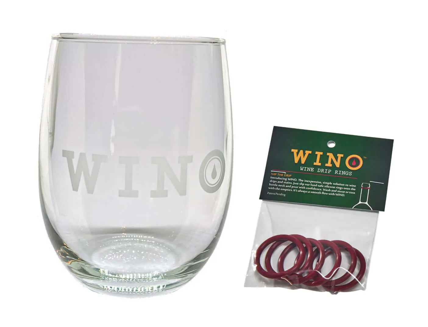 WINO Stemless Wine Glasses