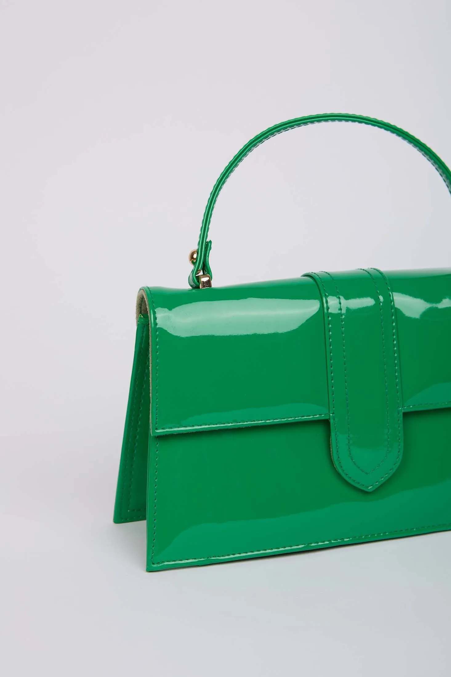 Women Bag  Faux Leather Green