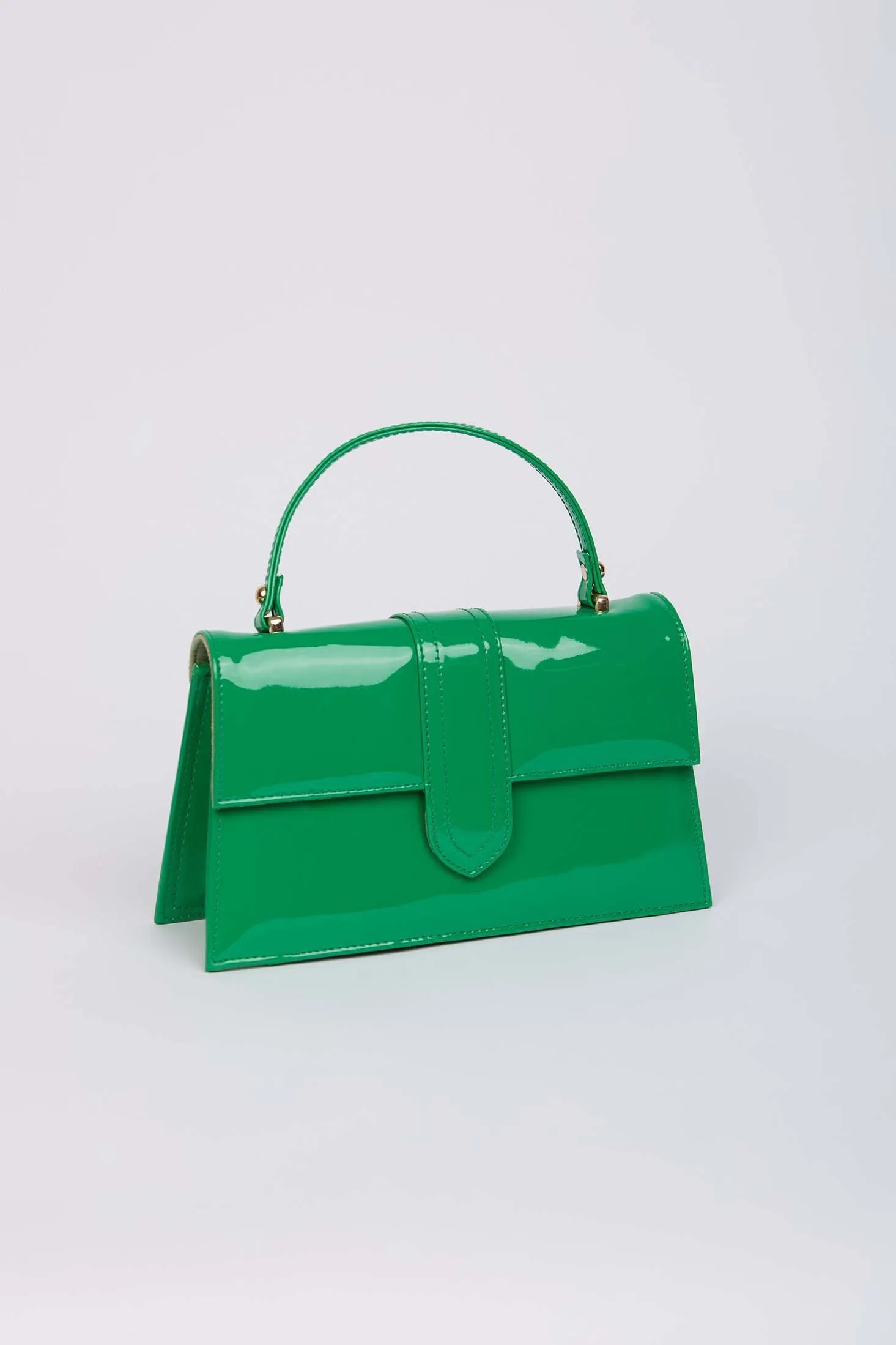 Women Bag  Faux Leather Green