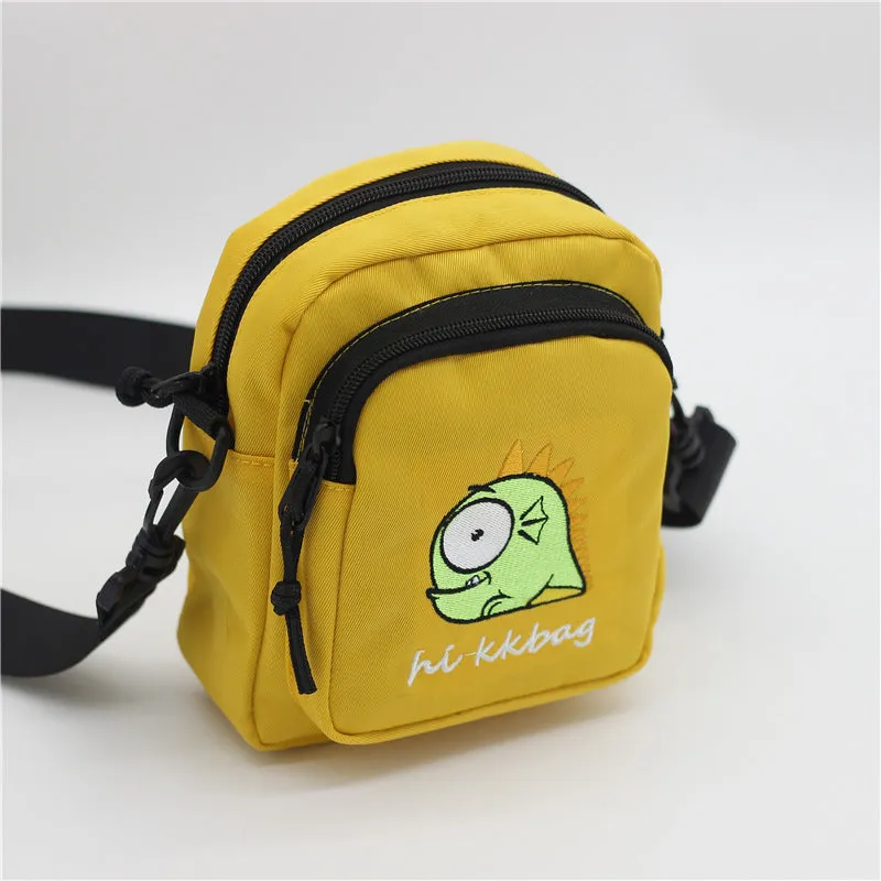 Women's Embroidered Nylon Fashion Cartoon Female Bags
