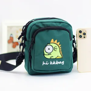 Women's Embroidered Nylon Fashion Cartoon Female Bags