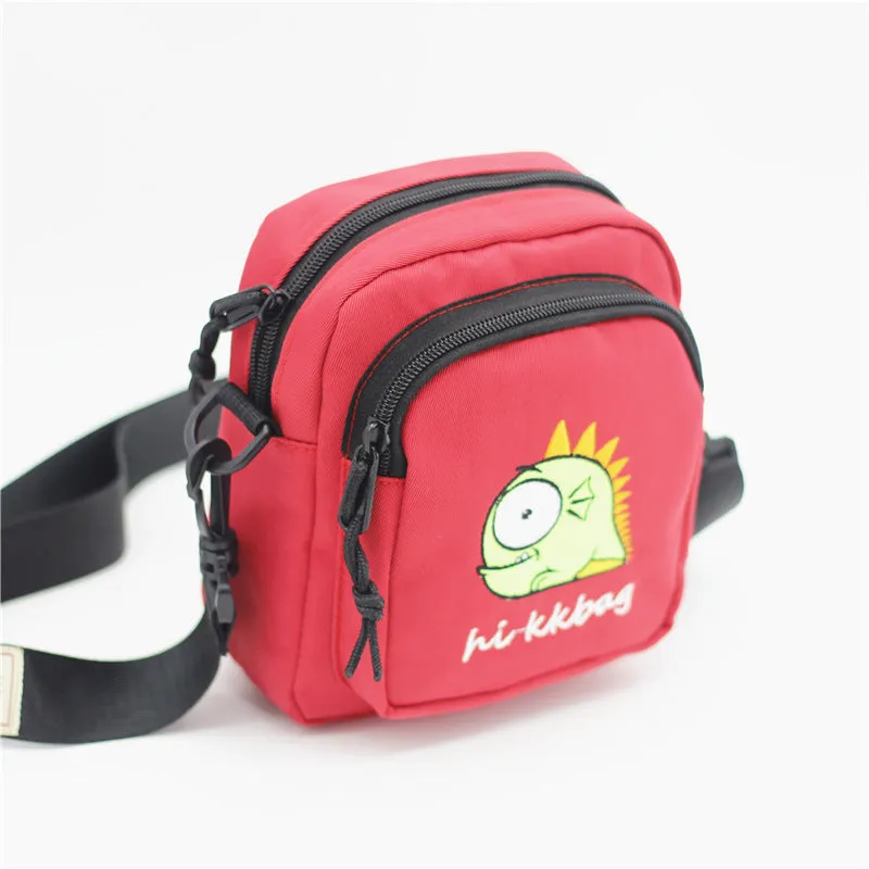 Women's Embroidered Nylon Fashion Cartoon Female Bags