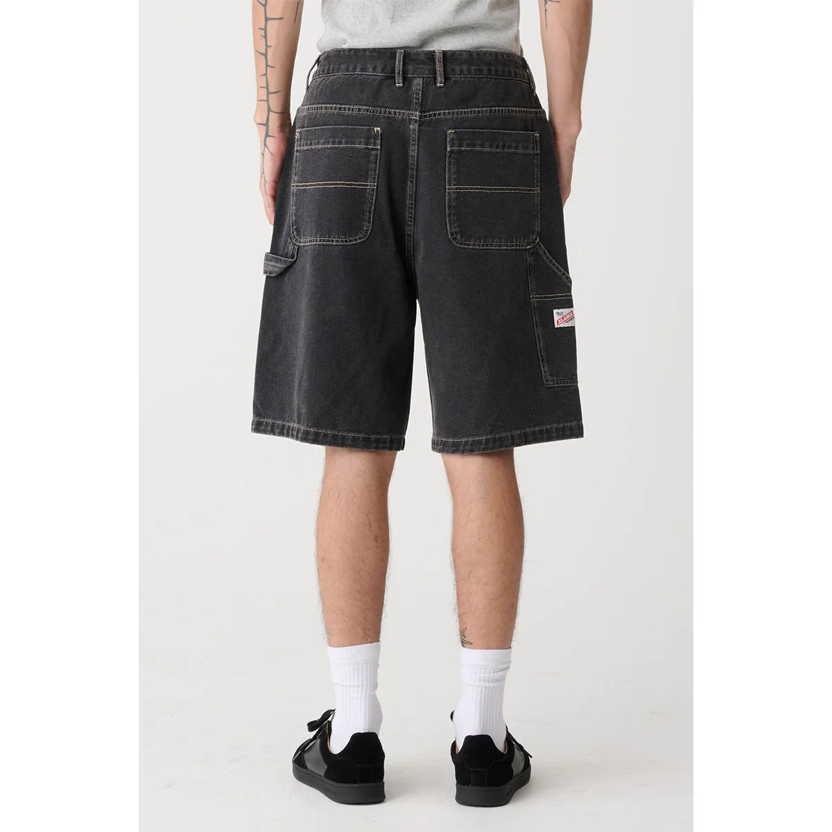 XLarge - Denim Work Shorts Pepper