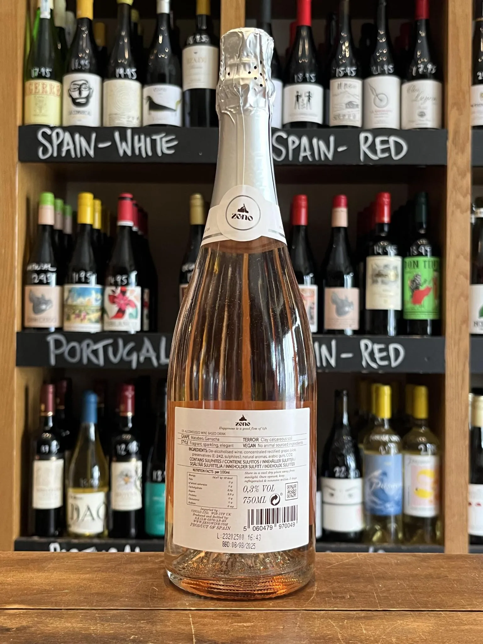 Zeno - Alcohol Liberated Sparkling Rose