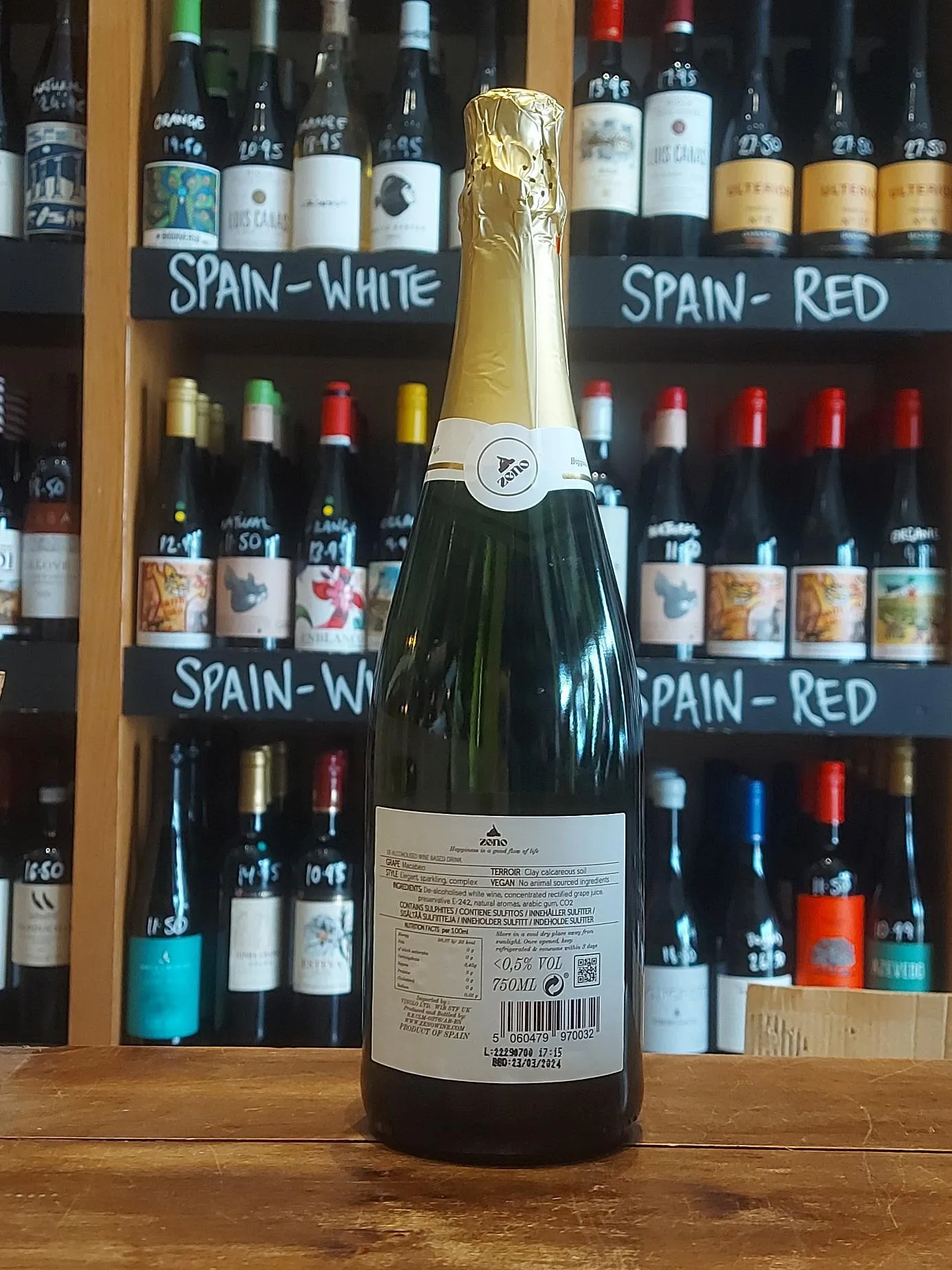 Zeno - Alcohol Liberated Sparkling Wine